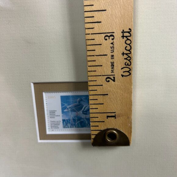 ROBERT BATEMAN 1985 Mallard Duck Pair-Signed/Framed Limited Edition Print+Stamps - Picture 16 of 16